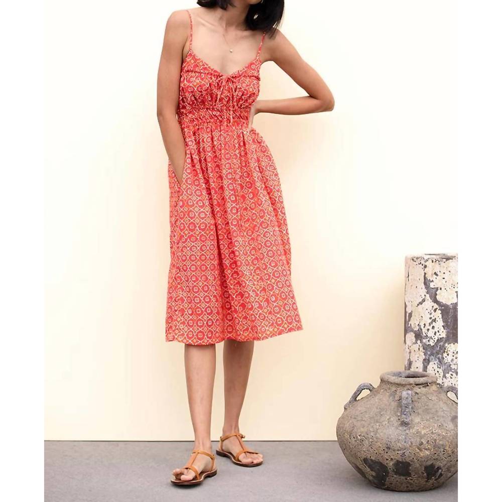 NWT CIAO LUCIA contessa dress in poppy